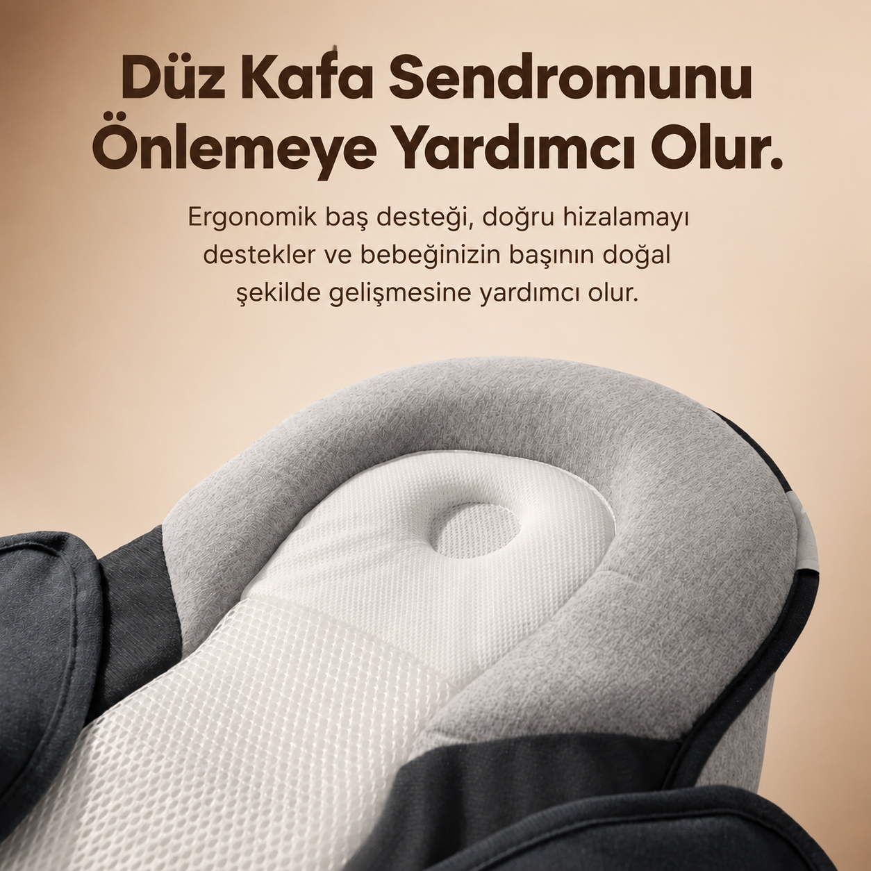 Bebiko™ ComfortNest – Reflü ve Süt Çıkarmaya Karşı Konforlu Destek